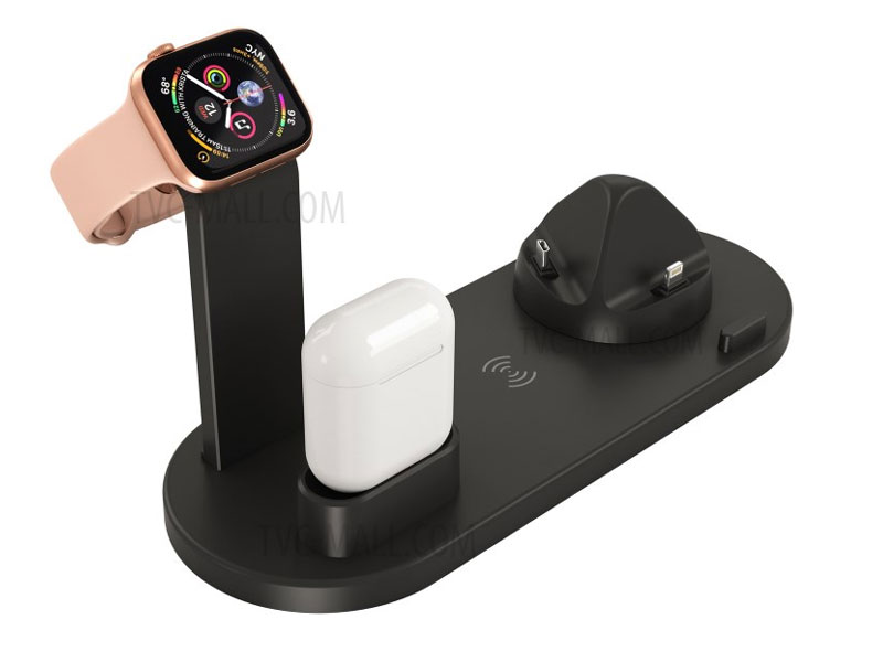 UD15 3 in 1 Rotatable Wireless Charging Dock Station For Apple iPhone/Android