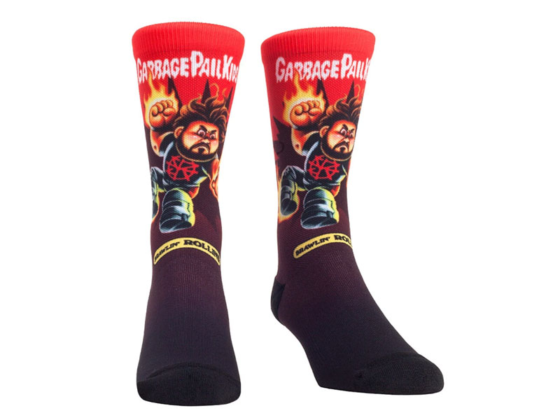 Seth Rollins Garbage Pail Kids Rock 'Em Socks