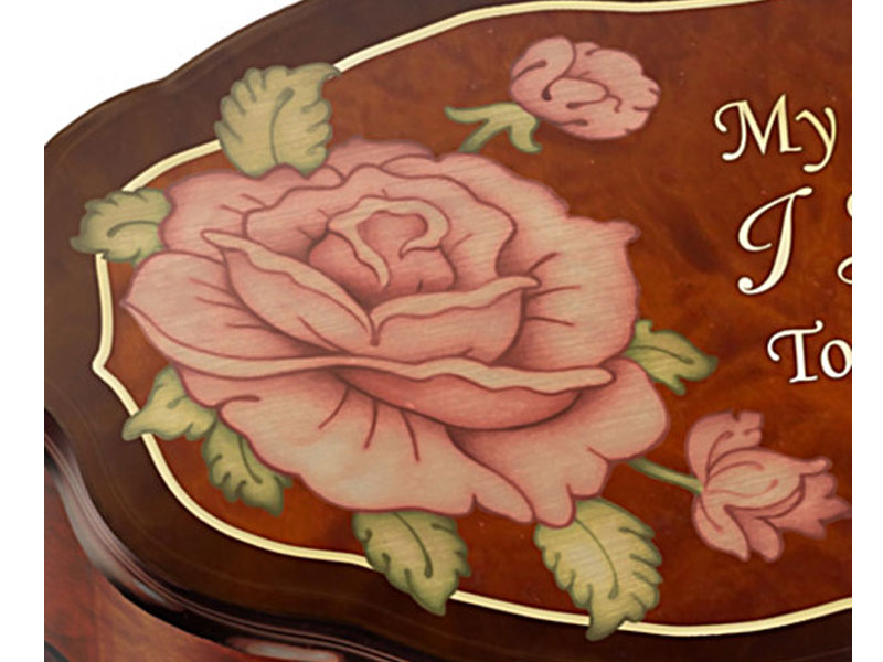 Love You Always Swiss-Inspired Music Box For Daughter