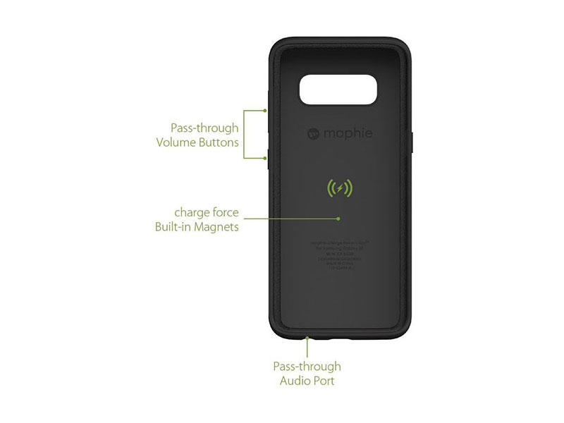 Mophie 3000mAh Charge Force & Powerstation Mini Case For Galaxy S8