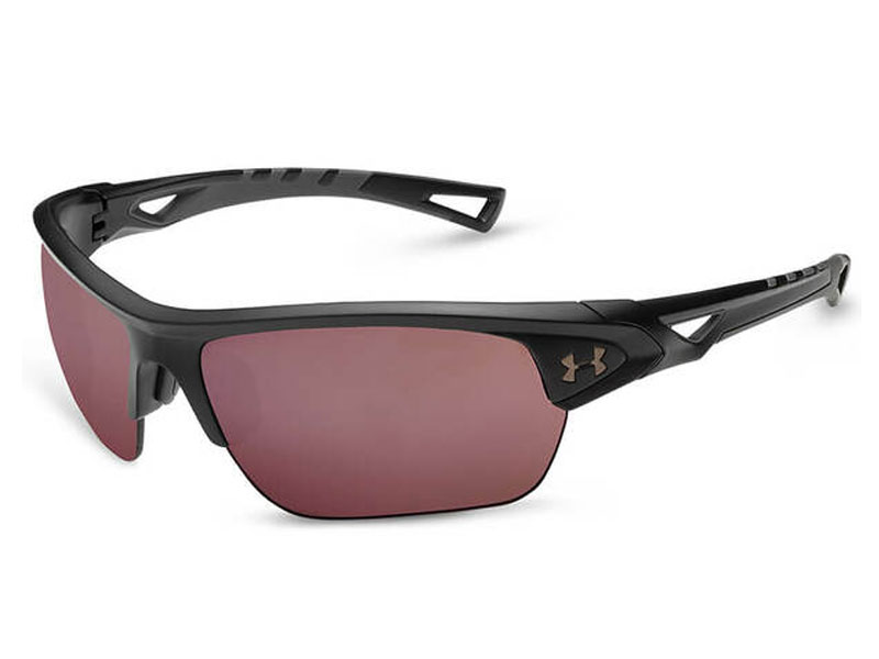 Under Armour Octane Sunglasses with Satin Black Frame and Golf Tuned Lens