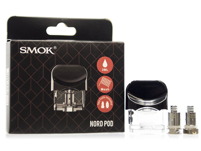 Nord Replacement Cartridge 3ml (with 0.6ohm/1.4ohm Coils) 1-Pack