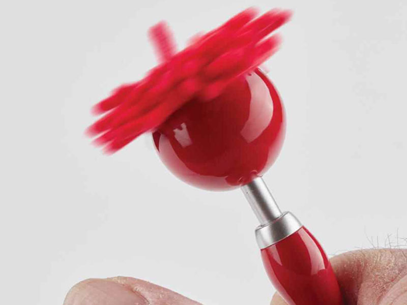 White Spinning MopTopper Pen