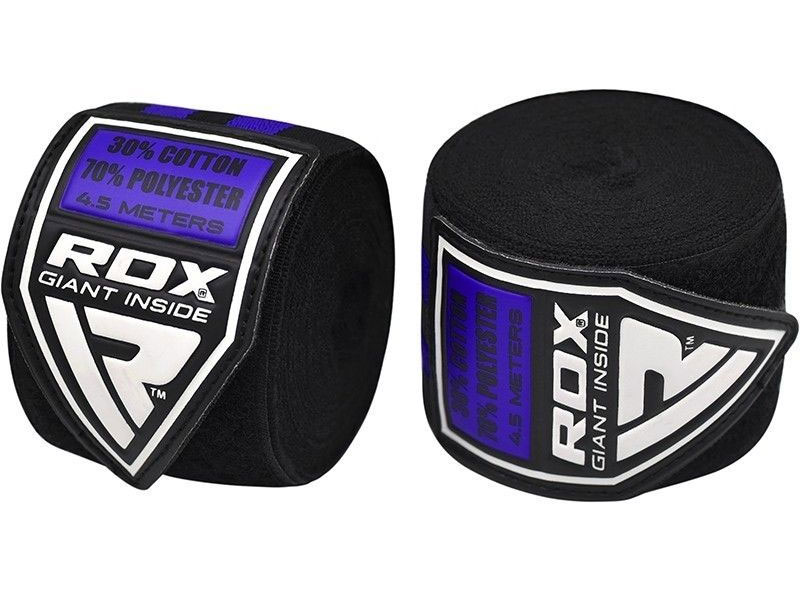 RDX 1B 4.5m Pro Hand Wraps Tape for Boxing MMA & Muay Thai Elasticated
