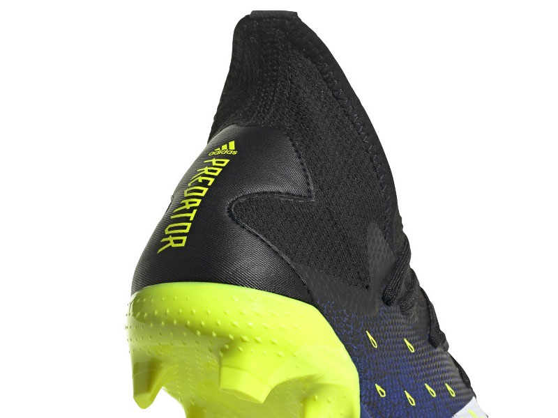 Adidas Predator Freak 3-FG RoyalWhite Solar Yellow Firm Ground Soccer Cleats