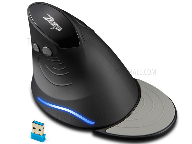 Zelotes F-17 2.4GHz Wireless Gaming Mouse 6 Keys 3 Adjustable DPI Ergonomic Opti