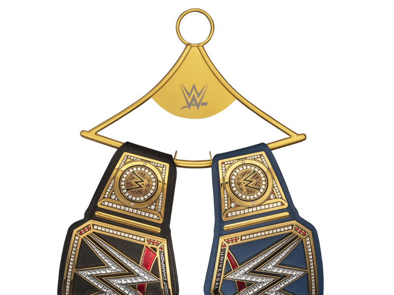 WWE Replica Championship Title Hanger