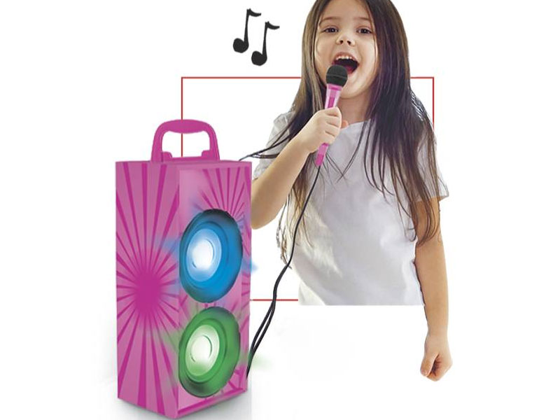 Now in Concert! Portable Bluetooth Karaoke Machine