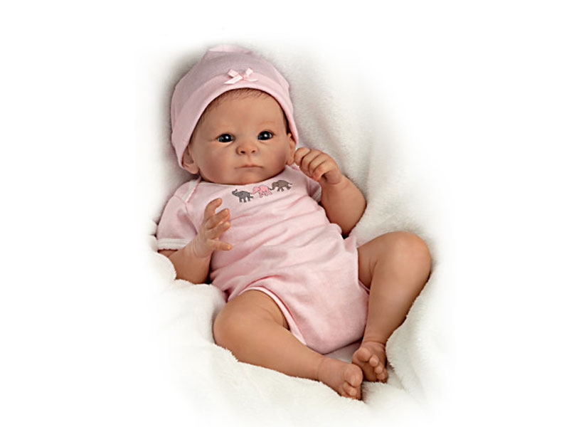 Tasha Edenholm Little Peanut Lifelike Poseable Baby Doll