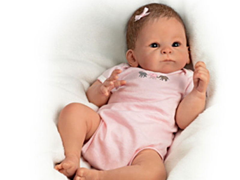 Tasha Edenholm Little Peanut Lifelike Poseable Baby Doll