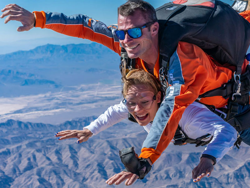 Las Vegas Tandem Skydive Premium Access With Photos & Video Tour Package