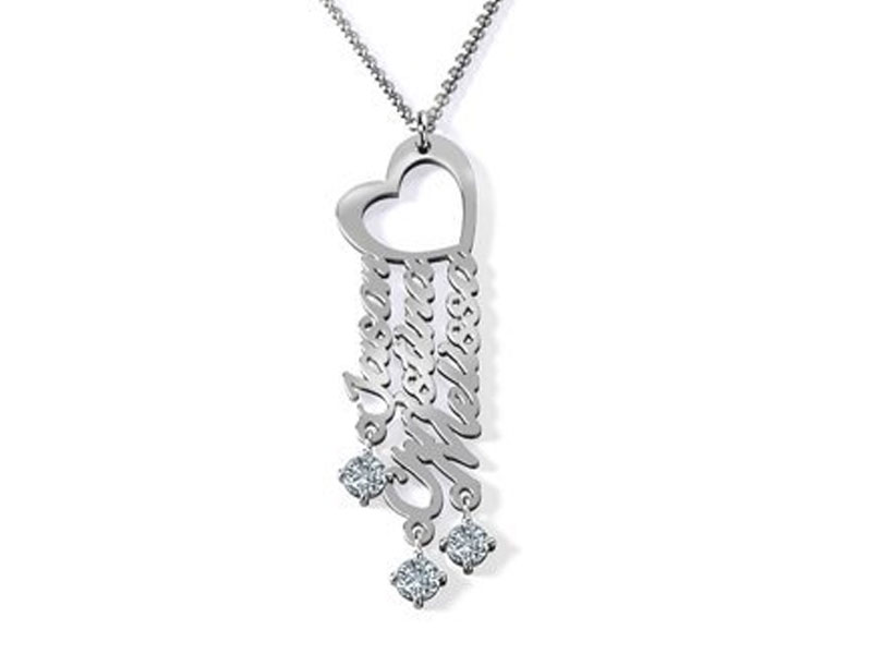 Women's A Mother's Dream Name Necklace