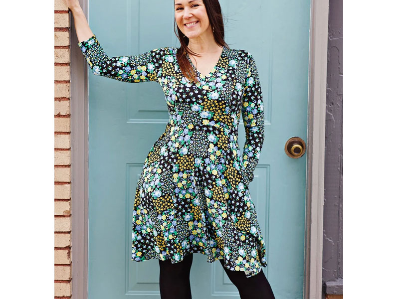 Women's Cece Dress Grateful Garden