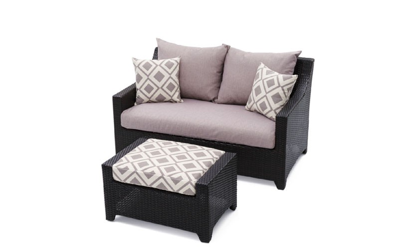 Deco™ Loveseat & Ottoman Wisteria Lavender