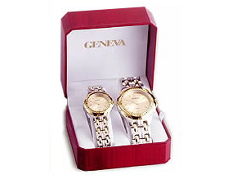 Geneva Women's His & Hers Matching Watches