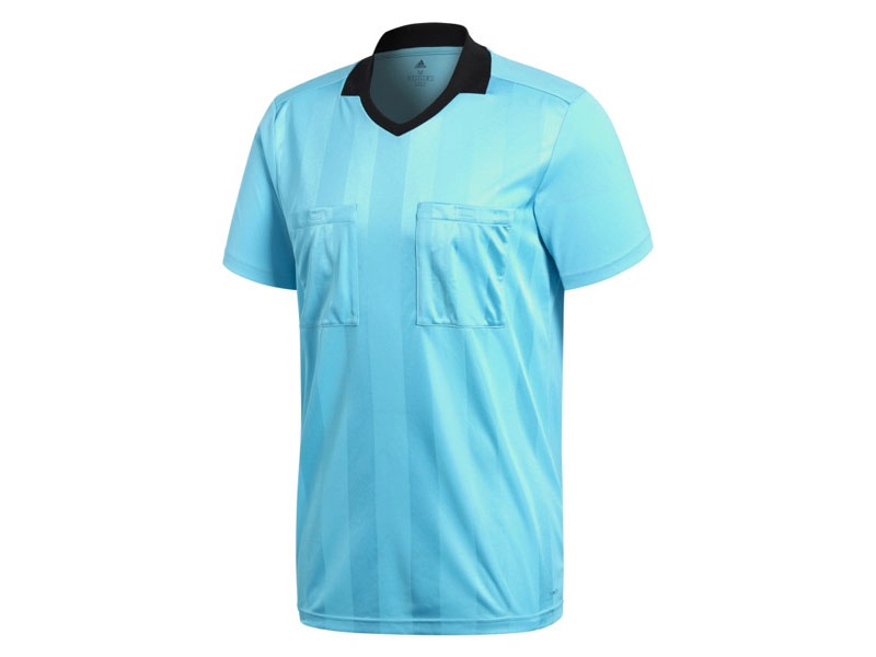 Adidas 18 Bright Cyan Referee Jersey Shirt