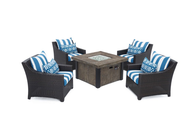 Deco™ 5pc Fire Chat Set Regatta Blue