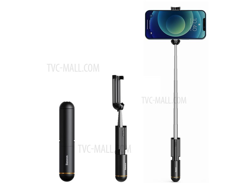 Baseus Mini Bluetooth Folding Selfie Stick Wireless Monopod Black