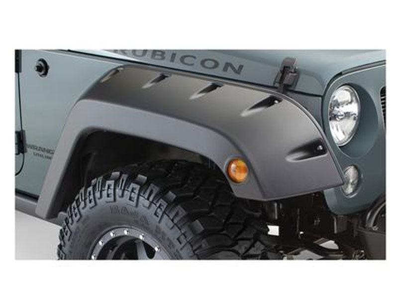 Bushwacker Pocket Style JK Wrangler Front Fender Flares Paintable