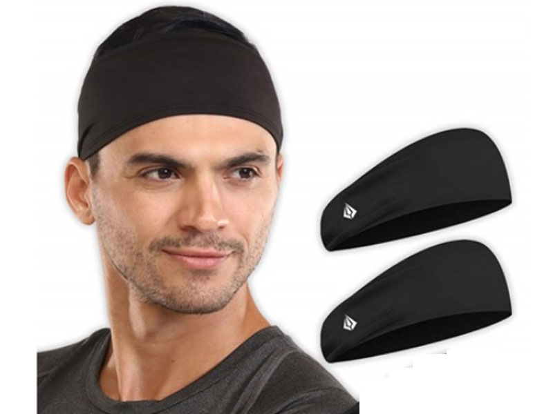 Men's Headband Sweat Headbands For Workout Cycling Baseball Football