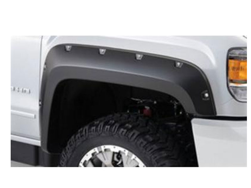 Bushwacker GMC Sierra Pocket Style Fender Flare Set Paintable 40967-02