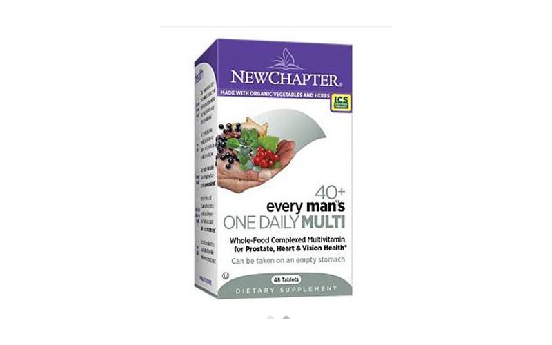 New Chapter Every Mans One Daily Multi 40+ (72 Tablets)