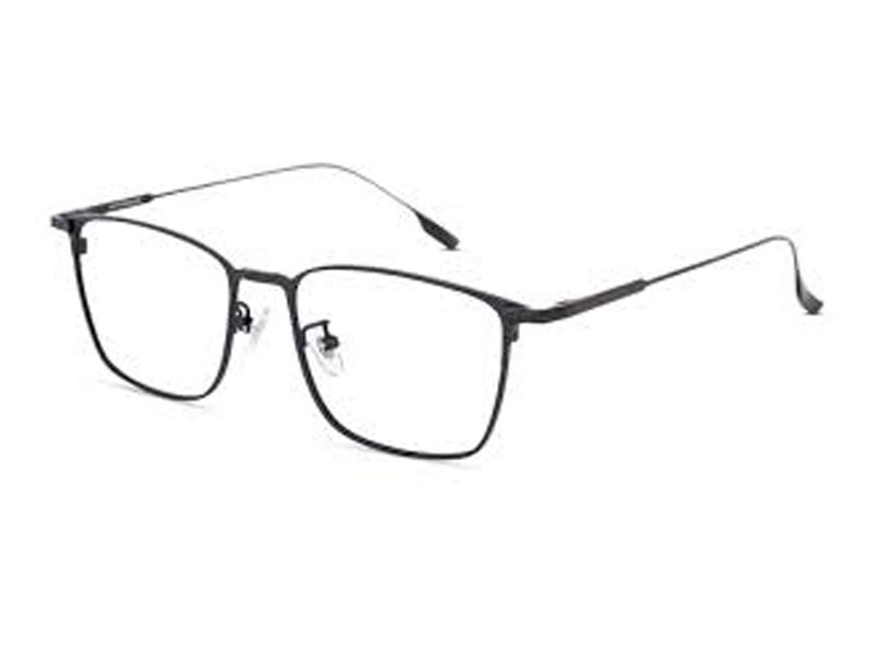 Spokane Rectangle Black Eyeglasses For Men And Women