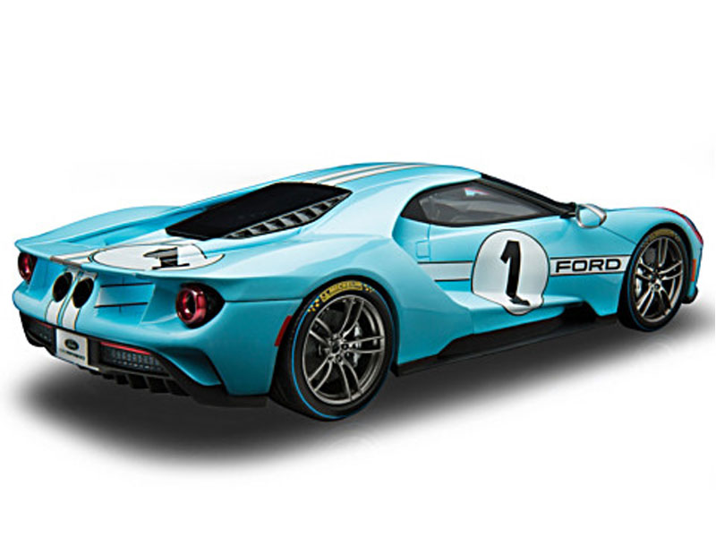 1:18-Scale 2020 Ford GT #1 Heritage Edition Sculpture