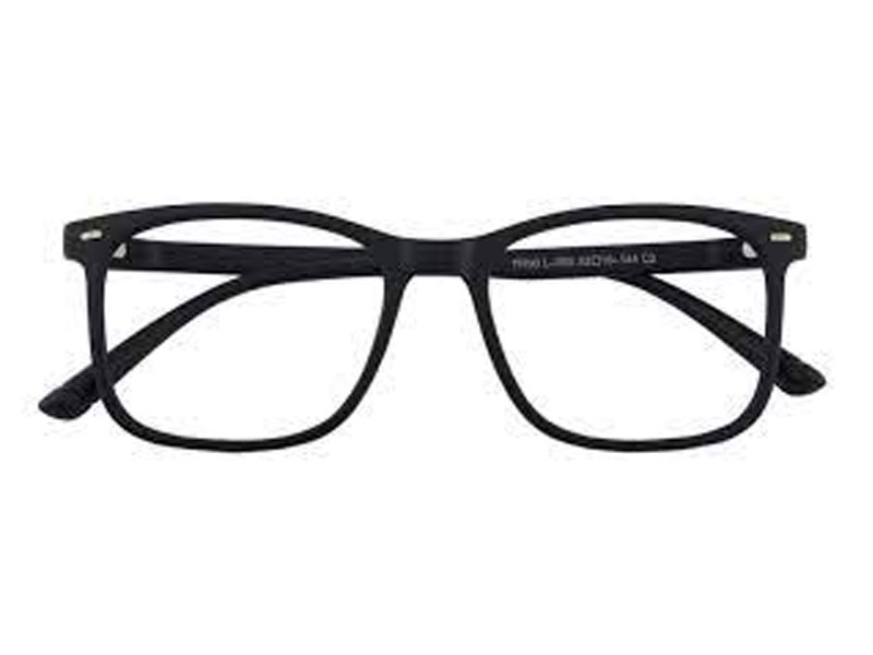Topeka Square Black Eyeglasses For Men And Women