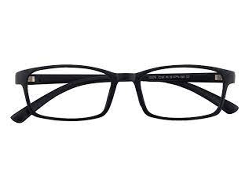 Topeka Square Black Eyeglasses For Men And Women