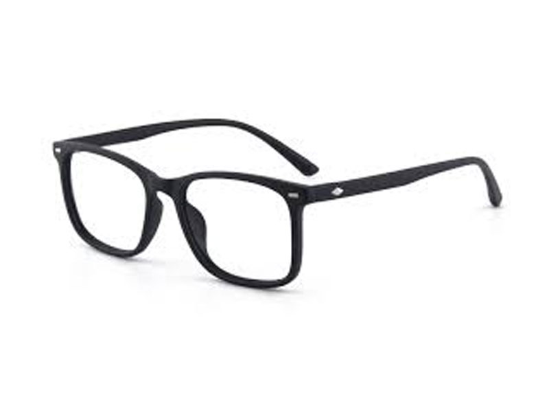 Topeka Square Black Eyeglasses For Men And Women