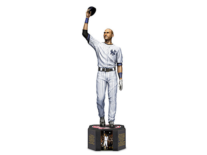 Derek Jeter Tribute Sculpture With Photos And Quotes