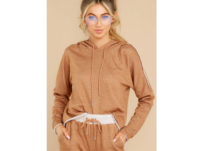 Women's In The Leaves Mocha Hoodie