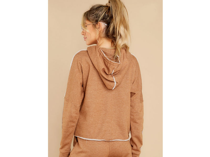 Women's In The Leaves Mocha Hoodie