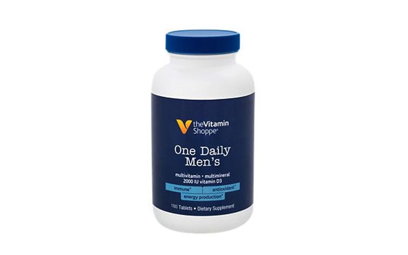 The Vitamin Shoppe One Daily Mens Multivitamin (180 Tablets)