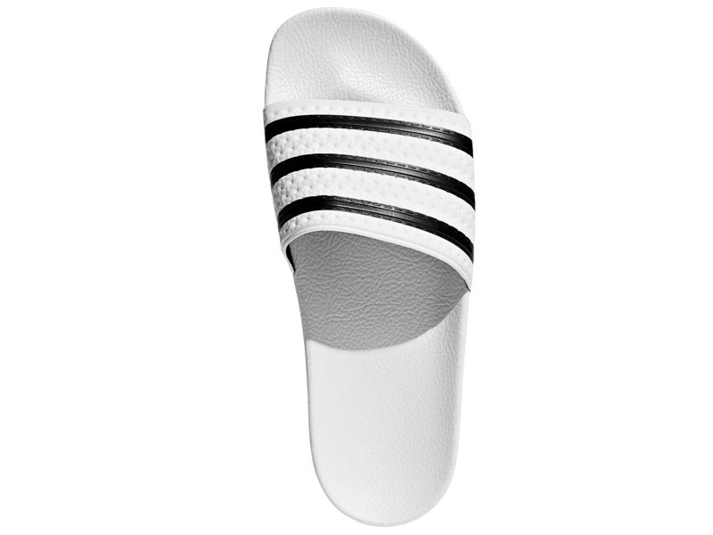 Adidas Adilette Slide White Black Sandals For Men