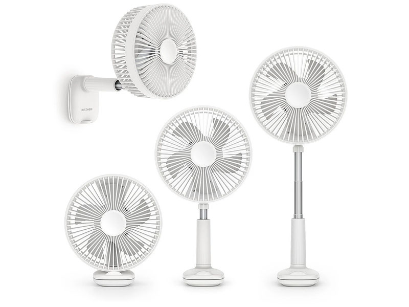 BlitzWolf BW-F4 5 Blades Retractable Clip Folding Fan Wall-hanging Fan