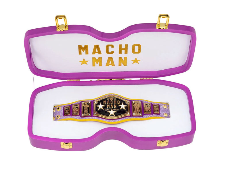 Macho Man Randy Savage Mini Legacy Championship Title