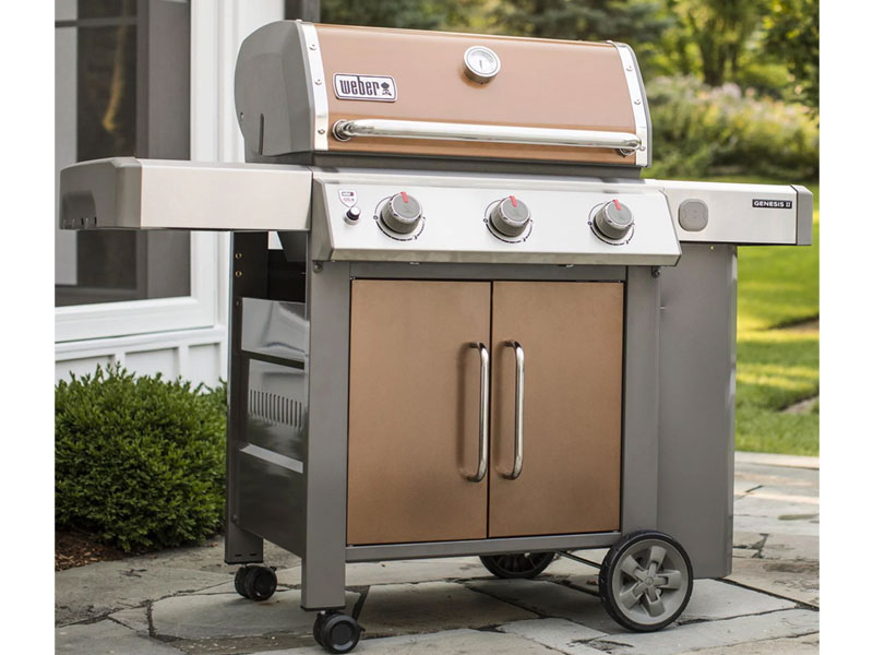 Weber Genesis II E-315 Propane Gas Grill Copper 61025001