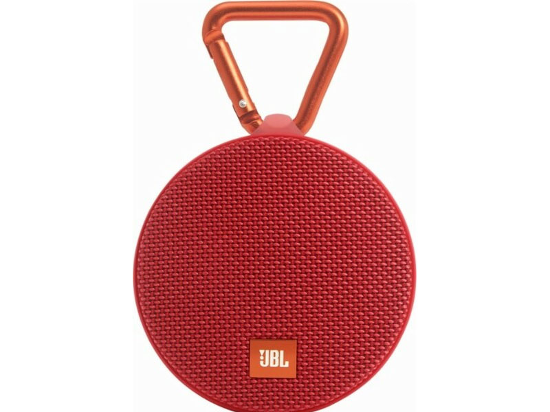 JBL Clip 2 Portable Bluetooth Speaker Red
