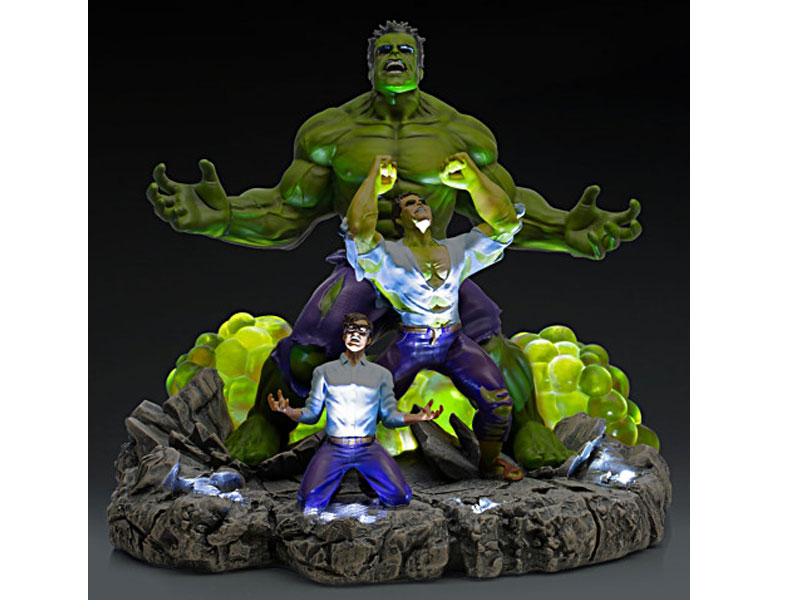 Marvel Hulk The Monster Within Illuminated Sculpture