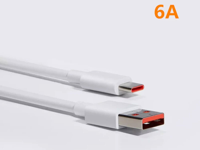 Original Xiaomi 6A USB Type-C Fast Charging Data Cable For Xiaomi