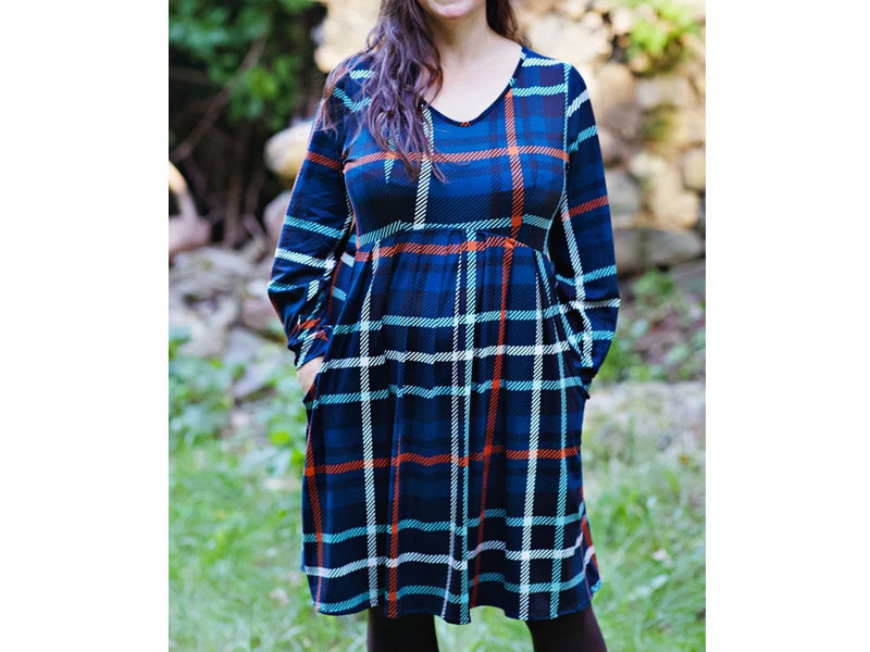 Women's Jess Dress Brushed Plaid