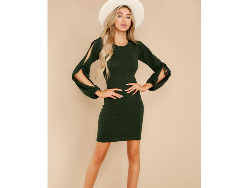 Women's Scenic Route Evergreen Sweater Dress