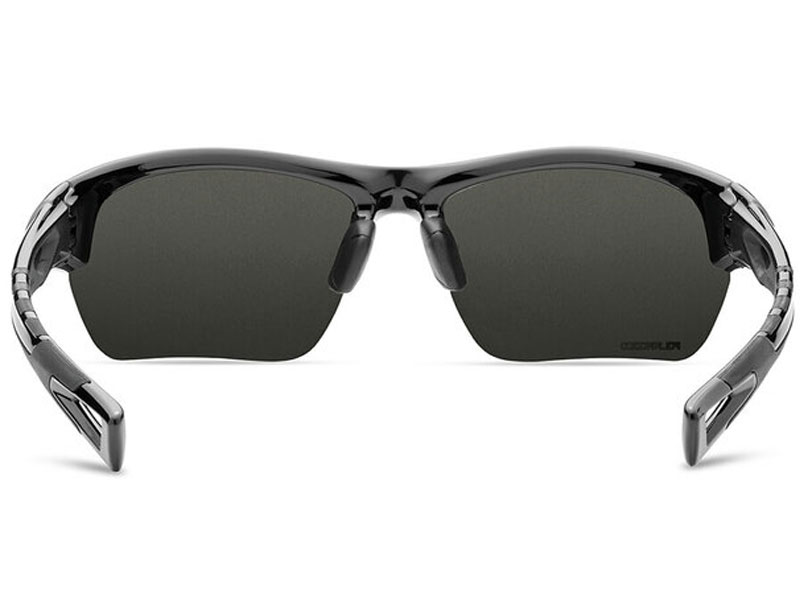 Under Armour Octane Storm Sunglasses with Shiny Black Frame Gray Polarized Lens