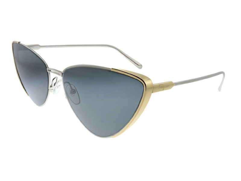 Salvatore Ferragamo SF206S 050 Cat Eye Sunglasses For Men And Women