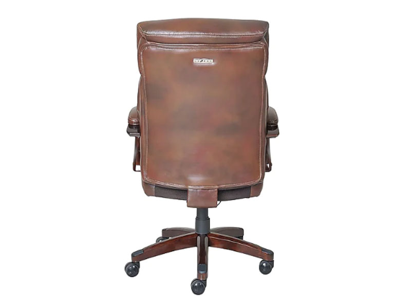 La-Z-Boy Bradley Bonded Leather Executive Chair Roasted Chestnut