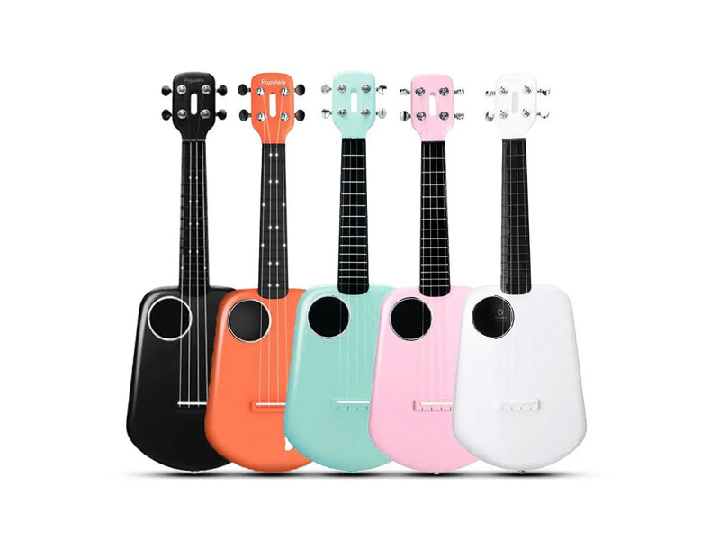 Populele 2 23 Inch Carbon Fiber USB Smart Ukulele