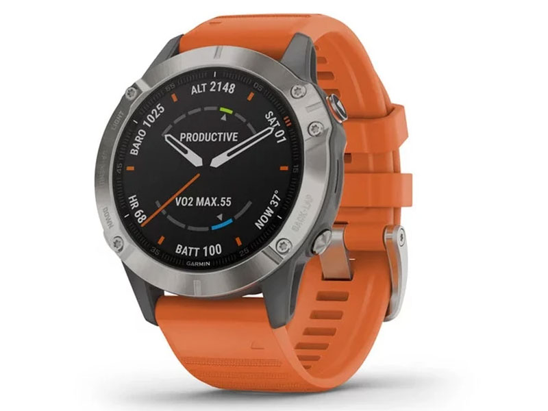 Garmin Fenix 6 Sapphire Titanium GPS Watch