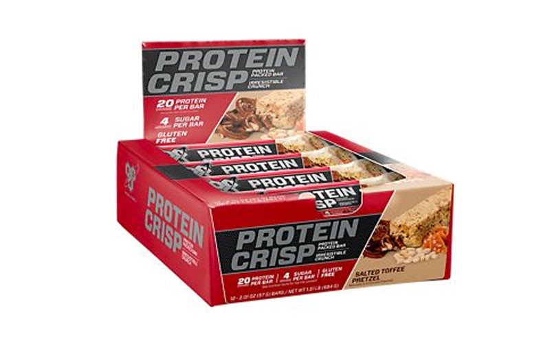  Bsn Protein Crisp-Salted Toffee Pretzel (12 Bars)